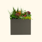 Greenhaus Gardening 32" Extra Tall Modern 42" x 42" Metal Raised Garden Bed