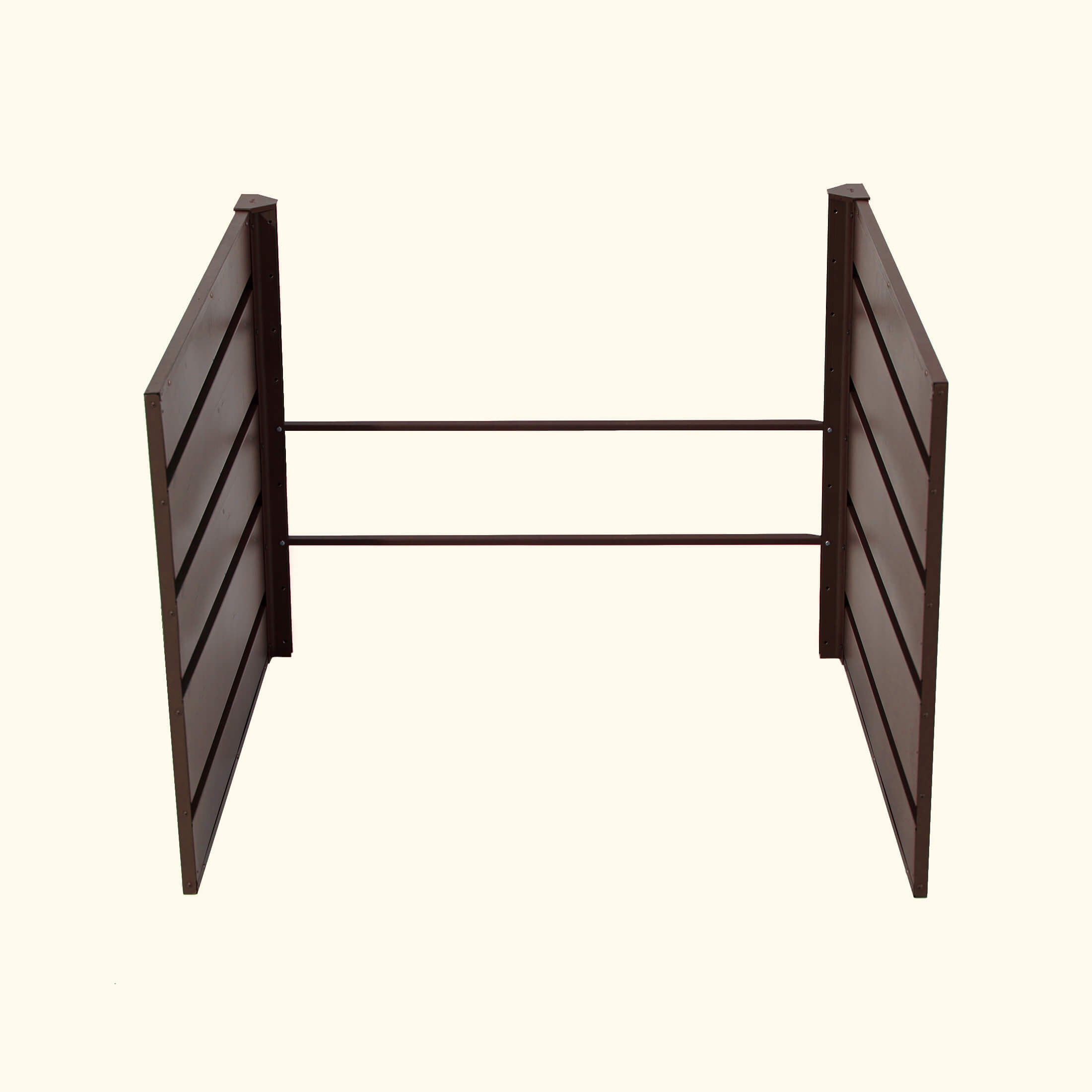 Greenhaus Gardening 32" Extra Tall Modern Garden Bed Extension Kit – 41" Long