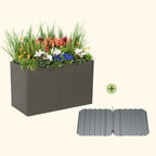Greenhaus Gardening Modern Raised Garden Bed with Integrated Growing Floor