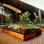 Greenhaus Gardening Compact Raised Garden Planter with Self-Watering Design