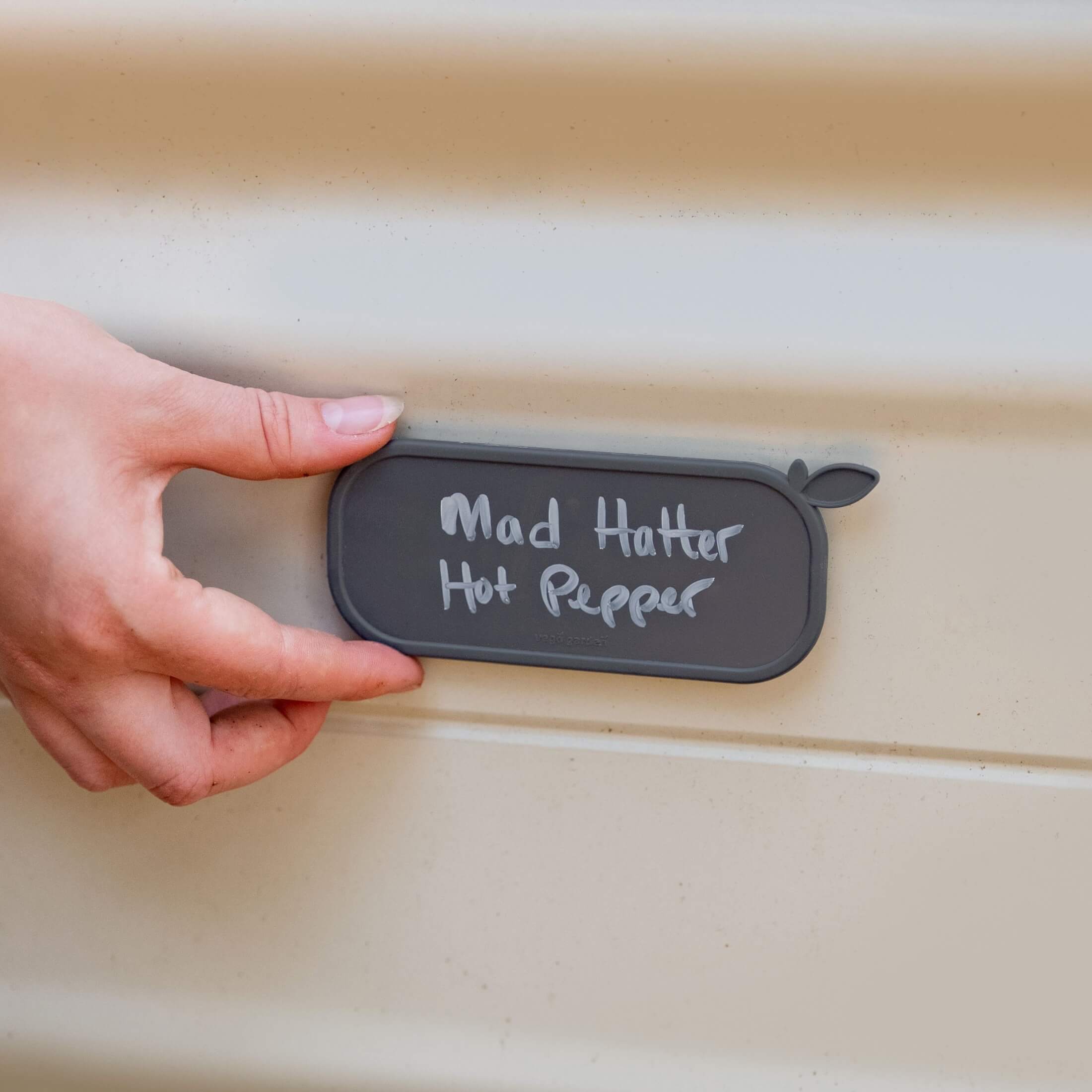Greenhaus Gardening Plant Tags for Metal Raised Garden Beds