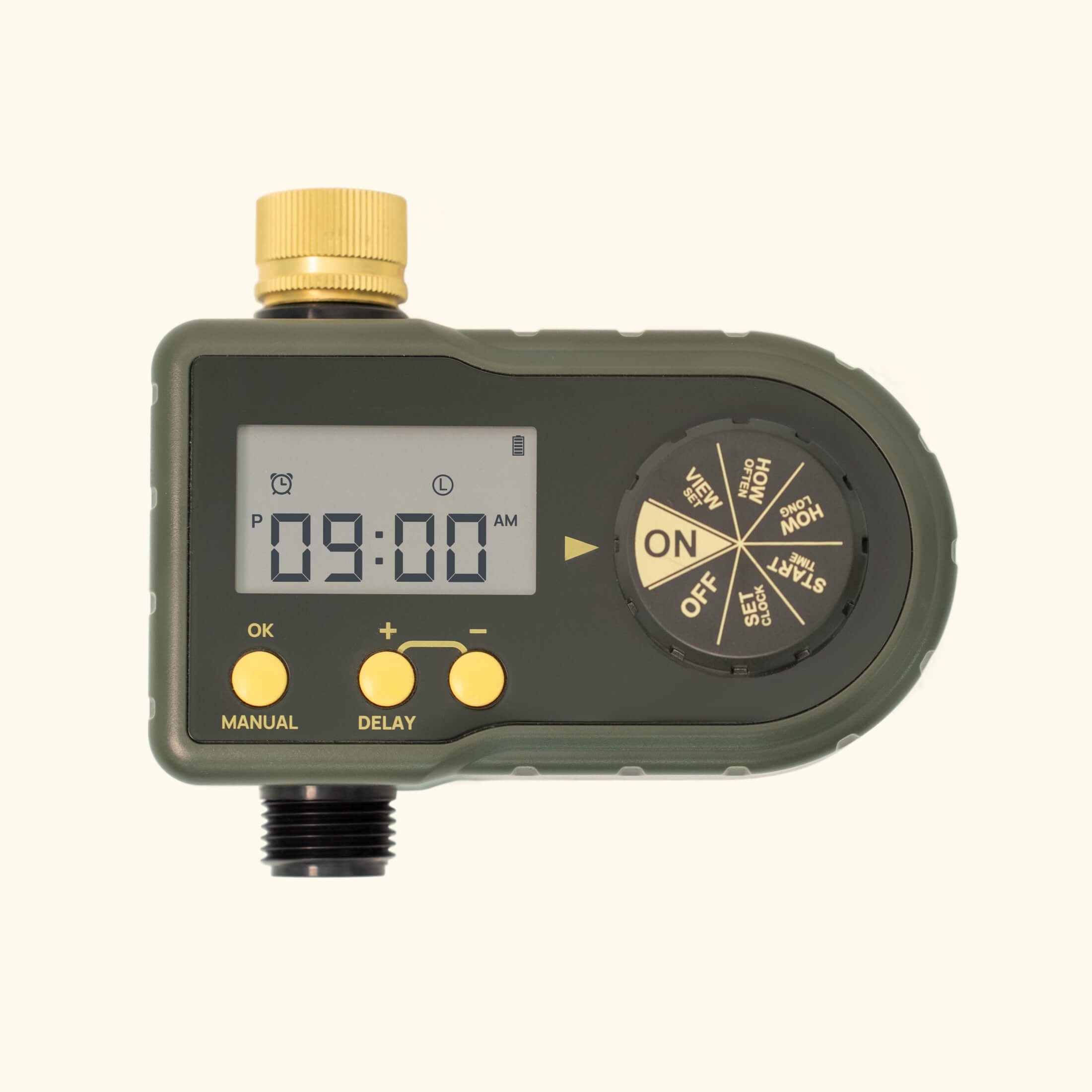 Greenhaus Gardening Automatic Irrigation Timer for Raised Bed Gardening Systems