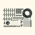 Greenhaus Gardening Raised Bed Irrigation Kit with Mist Sprayers and Sprinklers