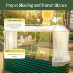 Greenhaus Gardening Raised Bed Insect Mesh Cover System