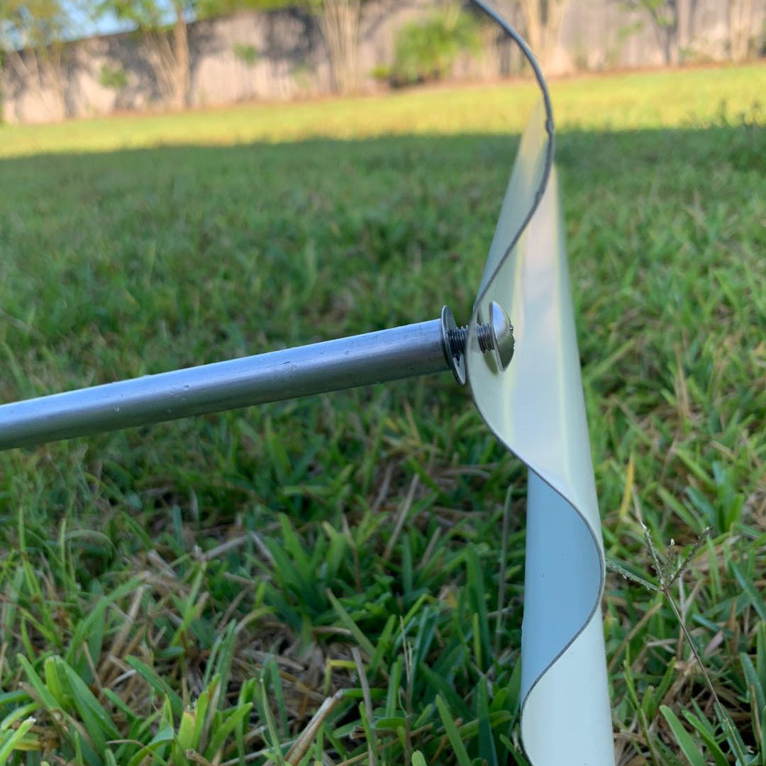 Greenhaus Gardening Lightweight Aluminum Support Rods for Garden Beds