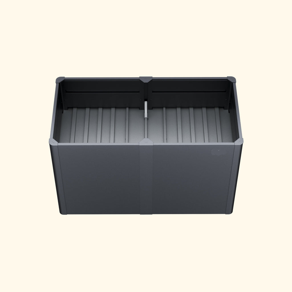 Greenhaus Gardening Modern Raised Garden Bed with Integrated Growing Floor