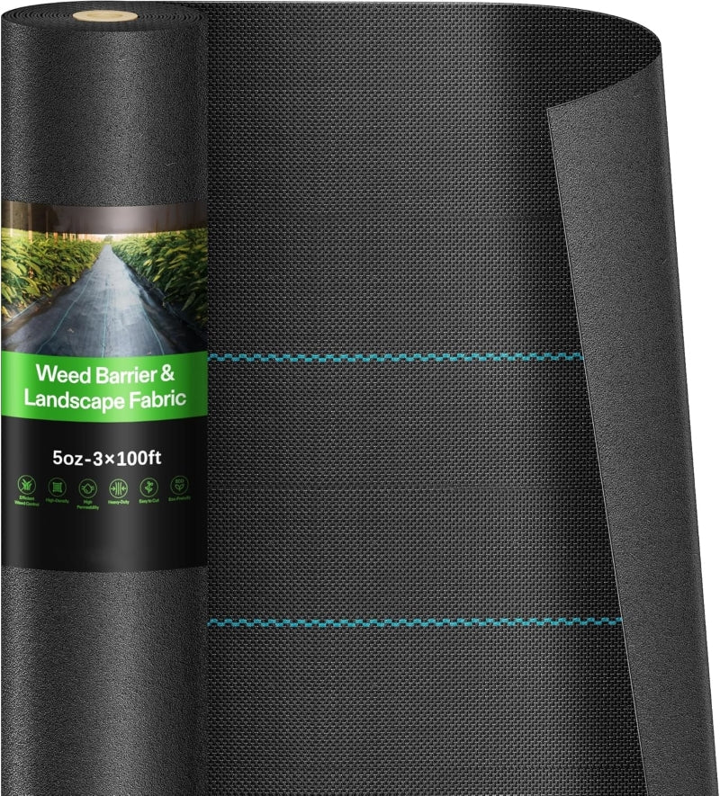 Greenhaus Gardening Commercial-Grade Weed Barrier Ground Cover